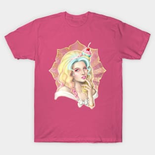 Girl with a Cupcake Hat T-Shirt